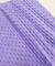 Lilac Minky Dot Fabric by the Yard, 60" Wide Ultra-Soft Plush Minky Fabric for Baby Blankets, Nursery Decor, Plush Toys & Sewing